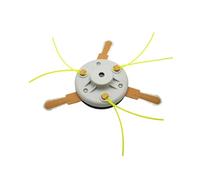 AOIUU Adatto for Testina di Taglio a Doppio Uso con Lama estirpatrice, Accessori for Tosaerba da Giardino