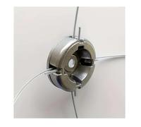 AOIUU Adatto for Testina di Tosaerba Universale in Lega di Alluminio con Filo di Nylon, Parti di Ricambio 1 pz.