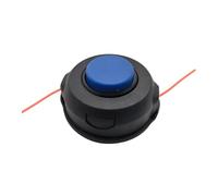 AOIUU Adatto for Testina for decespugliatore T25 T35 con Filo di Ricambio for Tosaerba, Accessori for Utensili da Giardino.(T25)