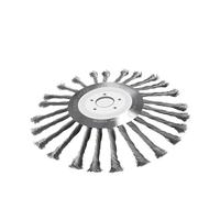 AOIUU Adatto for Testina for decespugliatore Universale da 6, 8 e 10 Pollici con Disco Spazzola a Filo(10 inch)