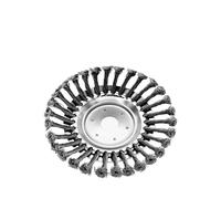 AOIUU Adatto for Testina for decespugliatore Universale da 6, 8 e 10 Pollici con Disco Spazzola a Filo(8 inch)