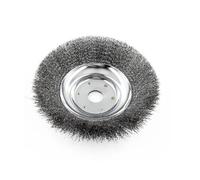 AOIUU Adatto for Testina for tagliabordi da 150 mm e 200 mm, Piastra di rimozione della Polvere con Filo Sottile for Tosaerba, Ruota da 6 Pollici e 8 Pollici, Parte da Giardino(150mm)