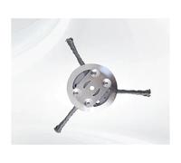 AOIUU Adatto for Testina Universale for decespugliatore, 1 Pezzo di Ricambio for Disco diserbo a 3 e 6 Lame for Macchina diserbo a Batteria al Litio.(3 Blades Lithium)