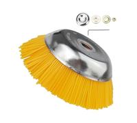 AOIUU Adatto for Testina Universale for decespugliatore da 8 Pollici con Ruota in Filo di Nylon da 200 mm for Prato da Giardino(Set)