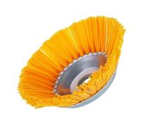 AOIUU Adatto for Testina Universale for decespugliatore da 8 Pollici, Spazzola Rotante con Ruota in Nylon for Tosaerba da Giardino