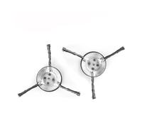 AOIUU Adatto for Testina Universale for tagliabordi LUSQI da 6 Pollici for Tosaerba Elettrico, rimozione di Muschio e ruggine, 1-2 Pezzi(2PC Weeding Head 3)