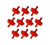AOIUU Adatto for To-ro 42-5240 56-6360 for J0-h-n D-e-e-r-e AM107314 LG298090 LG298090S PT4265 10 Pezzi Filtro Carburante in Linea da 1/4" for Tosaerba 298090 298090S