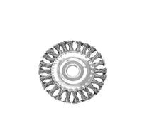 AOIUU Adatto for Tosaerba con Testina a Disco con Nodo, Ruota a Spazzola, Tosaerba, Attrezzi da Giardino, 8-4 Pollici(100mm)