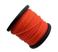 AOIUU Bobina di Filo for decespugliatore in Nylon Arancione da 2,4 mm/2,7 mm/3 mm, 100 Pezzi, for decespugliatore, Tosaerba, Giardino e diserbante(2-4mmx100m)