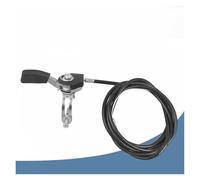 AOIUU Cavo acceleratore for Motore a Benzina Diesel raffreddato ad Aria con Tubo da 2,5 cm Micro-Tiller 168F 170F 173F 178F 186FA 188F Interruttore acceleratore(1.6m Cable X Switch)