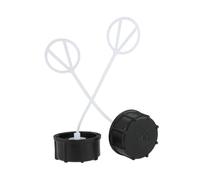 AOIUU Coperchio del tappo del serbatoio del carburante nero 2/1PC adatto for h0-n-d-a GX22 GX25 GX31 GX35 decespugliatore motore decespugliatore(1pc)