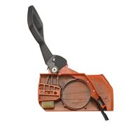 AOIUU Coperchio laterale frizione catena gruppo freno adatto for motosega Hus-qvana 61 66 266 268 272