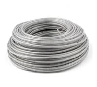 AOIUU Cosy 2,7 mm/15 m Upgrade Rond Double Core Rope Universal Grass Rope Trimmer Parts for Mower Rolling Grass Trimmer Steel Line(3.0mm,5m)