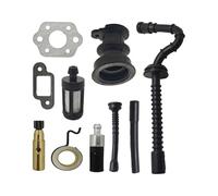 AOIUU For motosega S-t-i-H=L MS210 MS230 MS250 021 023 025 con marmitta, carburatore, guarnizione, pompa dell'olio, ingranaggio a vite senza fine, filtro, collettore di aspirazione, tubo flessibile de
