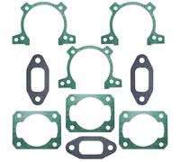 AOIUU Gasket Kit 3Pcs Fit for S-T-I-H-L FS160 FS180 FS220 FS220K FS280 FS280 Crankcase Cylinder Exhaust Muffler Gasket 4119-007-1051
