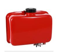 AOIUU Gruppo Serbatoio Carburante Diesel L70 da 3 l, Adatto for Yanmar e Altri Motori Diesel, Tappo Rosso e Nero, valvola, Rubinetto, Filtro Completo(Red C.W Direct.)