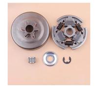 AOIUU Gruppo Tamburo pignone Frizione a 6 Denti da 3/8" Adatto for S-t-L-H-I MS181 MS181C, Kit Cuscinetto ad Aghi con Clip for rondella, Motosega 1139 160 2000