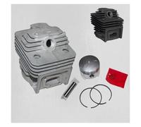 AOIUU Kit Cilindro e pistone da 40 mm e 44 mm for decespugliatore 43 CC 52 CC 1E44F-5 44F-5 44-5 BG520 CG520 CG430 1E40F-5 40-5(44-5 44mm)