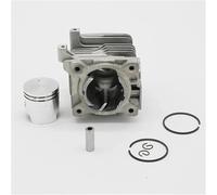 AOIUU Kit Cilindro pistone da 34 mm Adatto for decespugliatore s-t-i-h-l FS38 FS45 FS46 FS55 soffiatore BG45 BG46 BG55 BG65 BG85 BR45C e BT45 FC55 HL45 HS45