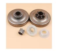 AOIUU Kit cuscinetto a vite senza fine adatto for H-u-s-q-v-a-r-n=-a, pignone tamburo frizione, parti for motosega. 325", 7T, compatibile con H-u-s-q-v-a-r-n-=a 340, 345, 346XP, 350, 351, 353, 445, 45