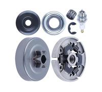 AOIUU Kit Cuscinetto ad Aghi for rondella Tamburo 3/8" 6T pignone Frizione Adatto for S-t-i-H-=L MS170 MS180 018 017 Candela Motosega 1121 162 1001