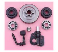 AOIUU Kit Cuscinetto ad Aghi for Tamburo Frizione 3/8'' 6T Adatto for Motosega Partner 350 351 352 370 371 390 530047061, 503932301 W Guarnizione Olio Pompa Pickup