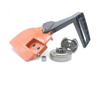 AOIUU Kit Cuscinetto Tamburo Coperchio Frizione Maniglia Freno Catena .325 7T Adatto for Motosega H-u-s-q-v-a-r-n-=a 142 141 136 137. Parti di Ricambio.