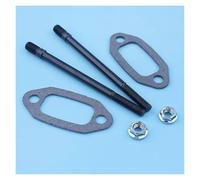 AOIUU Kit di guarnizioni for Dadi e bulloni for prigionieri di Scarico della marmitta, Adatto for Motosega Jonsered 625 630, 5 m x 6 m, 5016865-01 5032223-02. Ricambi di Ricambio.