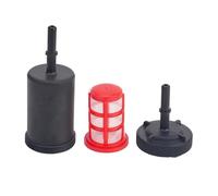 AOIUU Kit di Pulizia Lavabile for Filtro Carburante Benzina con Gomito in Linea Staccabile Universale da 6 mm, 8 mm o 10 mm for Moto, ATV, Scooter e Moto da Cross.(C (10mm Straight))