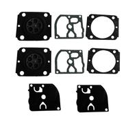AOIUU Kit di riparazione carburatore da 2 pezzi adatto for soffiatore S-t-i-H-L BG66 BG86, for ZAMA, for CARB, accessori for utensili di riparazione della guarnizione del carburatore e della membrana.