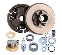 AOIUU Kit di riparazione del tamburo della frizione, corona del pignone da 3/8 di pollice, kit di rondella della pompa dell'olio 7T e 8T, adatto for cuscinetti ad aghi for motosega S-t-i-H-==L 038, 03