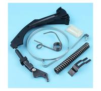 AOIUU Kit di Strisce Guida a Molla for la Copertura del Freno della Catena, Adatto for H-u-s-q-v-a-r-n=a 268 272 266 66, Parti di Ricambio for Giunto a Ginocchio for Motosega