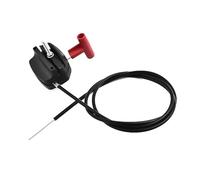 AOIUU Kit di Strumenti da Giardino for Tosaerba, Leva dell'acceleratore in Lega da 142 cm e 56 Pollici, Interruttore del Cavo dell'acceleratore for Tosaerba, Leva di Controllo