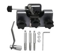 AOIUU Kit for affilare motoseghe portatile, set di utensili for sega elettrica e manovella, pietre for affilatura rapida for la lavorazione del legno, catene for motoseghe da giardino(Gray)