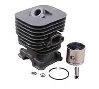 AOIUU Kit Perno Fasce Elastiche pistone Cilindro da 35 mm Adatto for Tosaerba Husqrvan 124L 125R 128R decespugliatore Pezzi di Ricambio