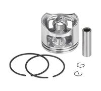 AOIUU Kit perno pistone da 39 mm adatto for motosega cinese Zenoah G3800 38 cc 3800 Cilindro Ricambi STIGA MACALLISTER Anova Ama Saw(Double Ring)