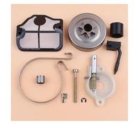 AOIUU Kit Tamburo Frizione, Pompa Olio, tendicatena, Nastro Freno for Motosega a Benzina H-u-s-q-v-a-r-n=-a 142, 141, 137, 136, 36, 41.