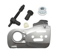 AOIUU Piastra di guida del tenditore della catena adatta for kit dado barra motosega H-u-s-q-v-a-r-n=a 445 450, pezzo di ricambio for utensile.