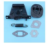 AOIUU Set di guarnizioni distanziali Adattatore carburatore Adatte for motoseghe Poulan 2050 2075 2150 2175 2250 PP220 PP260 2055 530-049700 Ricambio 530069608