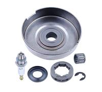 AOIUU Set Tamburo Frizione Adatto for H-u-s-q-v-a-r-n=-a 372 371 365 362 XP 2172 2171 2165 2163 Tamburo Frizione 6 in 1 Candela