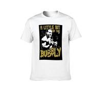 AOJIEXIAO Chris Jericho A Little Bit of The Bubbly Men Adult Short Sleeve White S