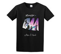 AOJIEXIAO Rush Show of Hands Band Merch Men Simple Tshirt Black S