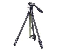 AOKA Treppiede in carbonio TS-194C + testa video ST-3 verde