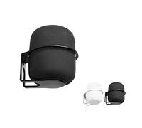 Aokicase Compatible with Apple HomePod 2 Wall Mount Stand Accessories with Integrated Cable Management, Speaker Accessories Rack (Apple HomePod 2, Black) 1 Piece