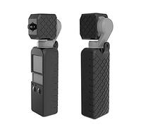 Aokicase Compatible with DJI Osmo Pocket 2 Anti-Scratch Camera Silicone Case Protective Case Silicone Case for DJI Osmo Pocket 2 Anti-Scratch Camera Accessories Black (A470)