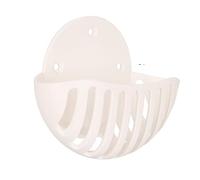 Aokicase For Google Home Mini Wall Mount Holder ABS Stand, Smart Home Speaker Accessory Rack, Space Saving for Kitchen, Bathroom and Bedroom (Google Home Mini, White) XQC-A313
