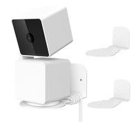 Aokicase For WYZE Cam Pan v3 Indoor/Outdoor Protective Case Wall Mount, Rotates 360 Degrees, Two Installation Modes, Camera on Walls or Ceilings, Offers a Wider Perspective (White) 2 Pieces