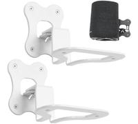 Aokicase Supporto da parete compatibile con Harman Kardon Enchant, supporto da parete per altoparlanti Harman Kardon Enchant, supporto in metallo, accessori (bianco), 2 pezzi