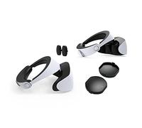 Aokicase VR Protector Cover Set per Playstation VR2, PSVR2 Headset Cover & Face Cushion Cover Pad & Lens Dust Cover per accessori PS5 VR, Sweatproof e lavabile (PS VR2, nero) TP5-2522