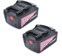 Aokikeisu Batteria di ricambio agli ioni di litio per utensili elettrici Metabo HPT 18 V ~ 36 V/3,0 Ah, MTB18B, BS18LT, SB18LT, SSW18L Metabo 18 V (3000 mAh) confezione da 2